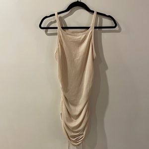 Beige, tank dress